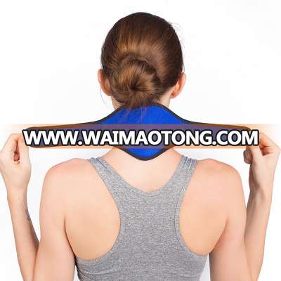 Nano-tech Self heating Tourmaline Fiber Neck Shoulder Massage Health Care Protector/ Brace/ Belt